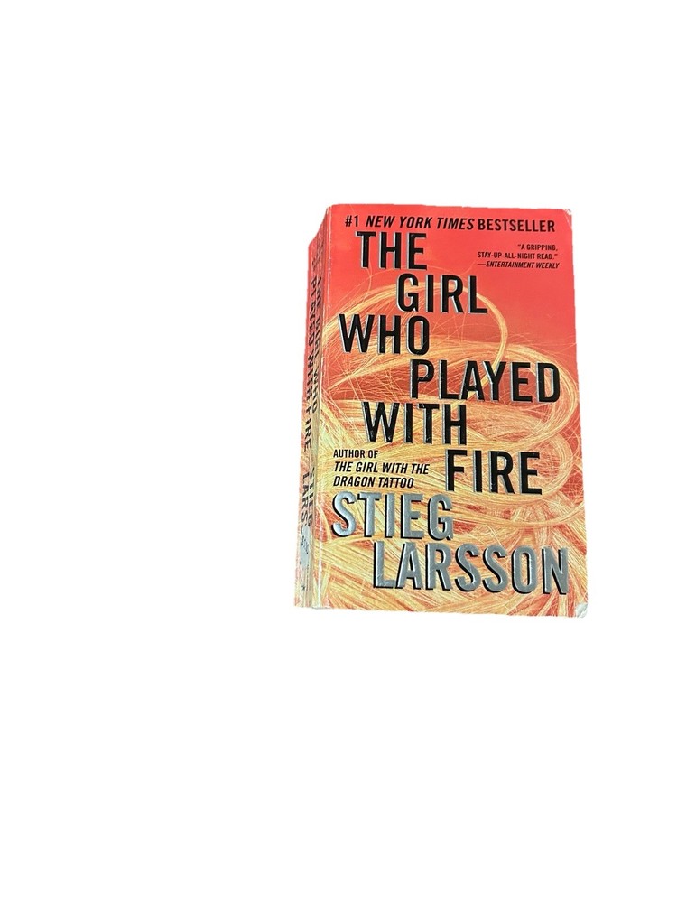 The Girl Who Played With Fire by Stieg Larsson Paperback Millennium Series Book