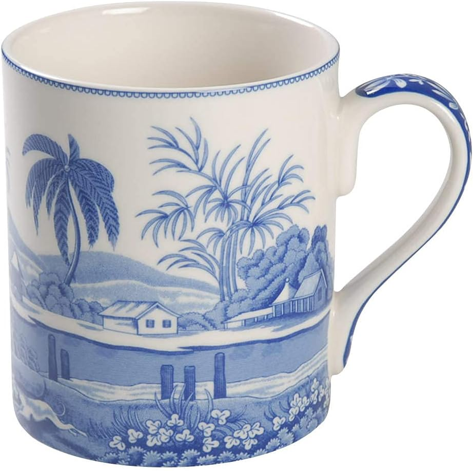 Blue Room Collection 16oz India Sporting Motif Coffee Mug