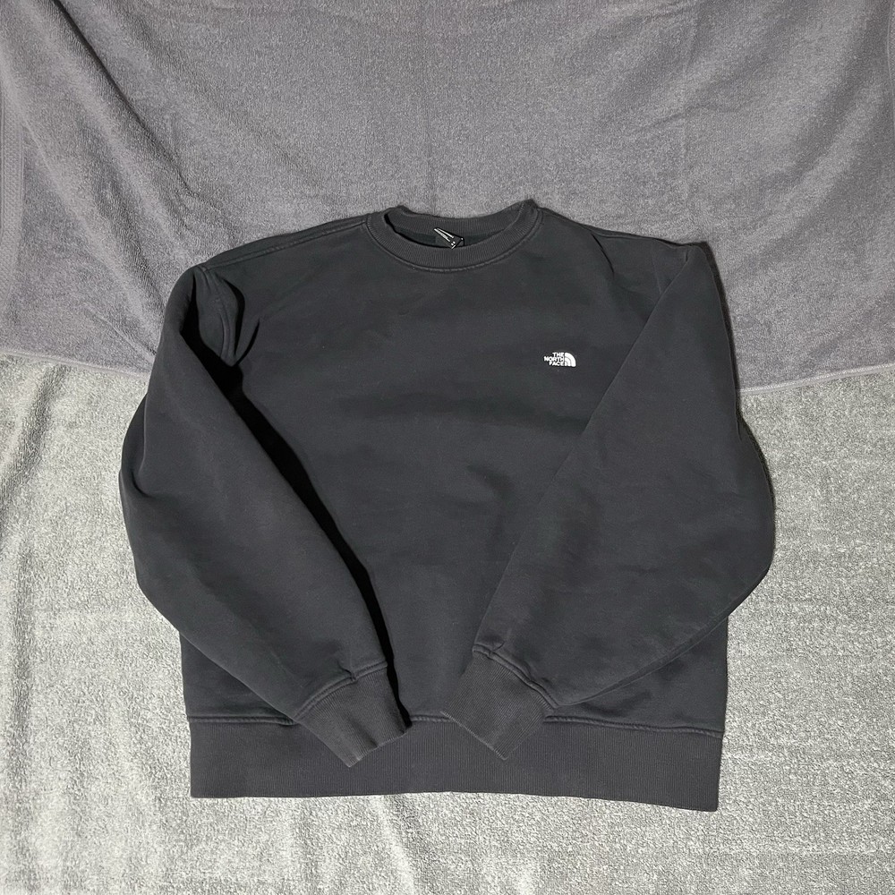 Women’s Medium The North Face Evolution Oversized Crew Pullover Black