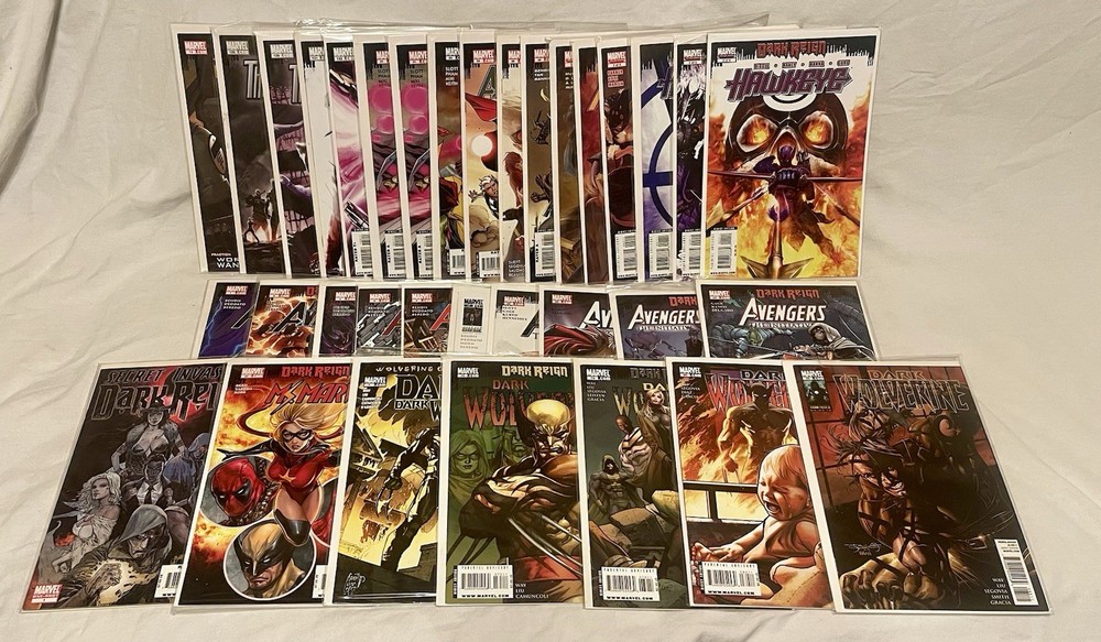 Huge Marvel Dark Reign Crossover Lot