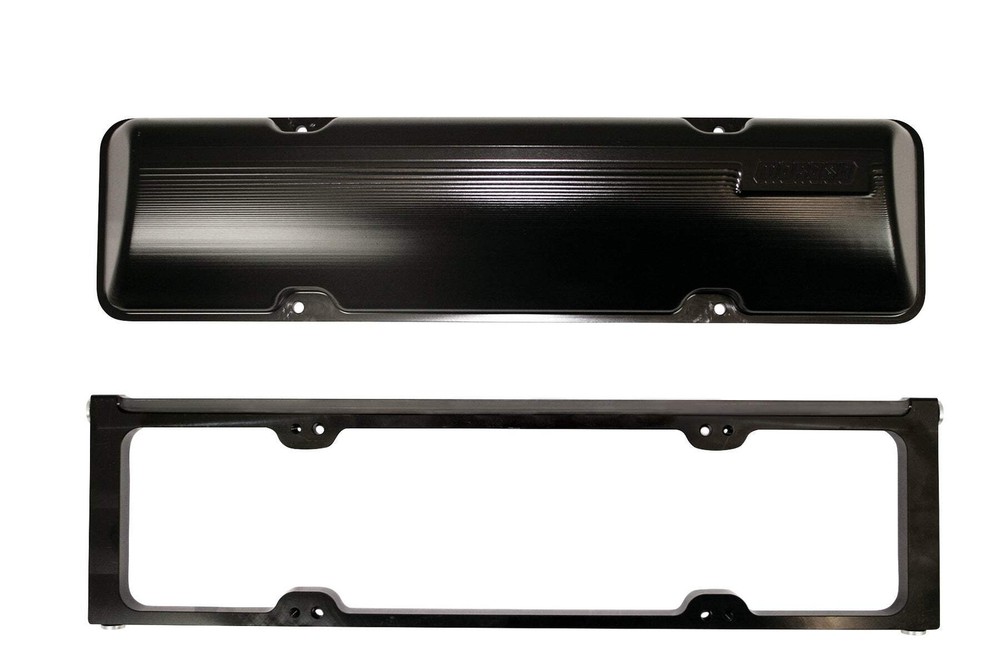 Moroso 68051 SBC Billet Aluminum 2-Piece Valve Cover Set
