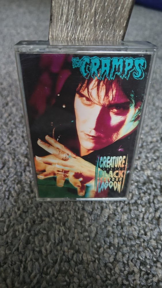 The Cramps - Creature From The Black Leather Lagoon Audio Cassette Enigma 1990