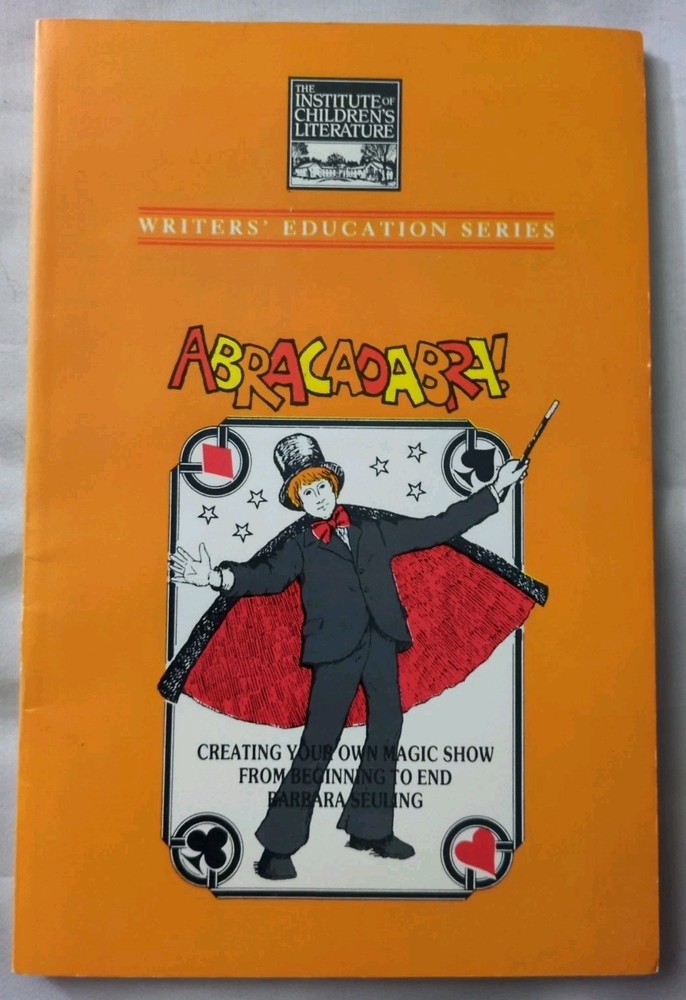 Abracadabra Creating Your Own Magic Show by Barbara Seuling Vintage PB Book 1988-image