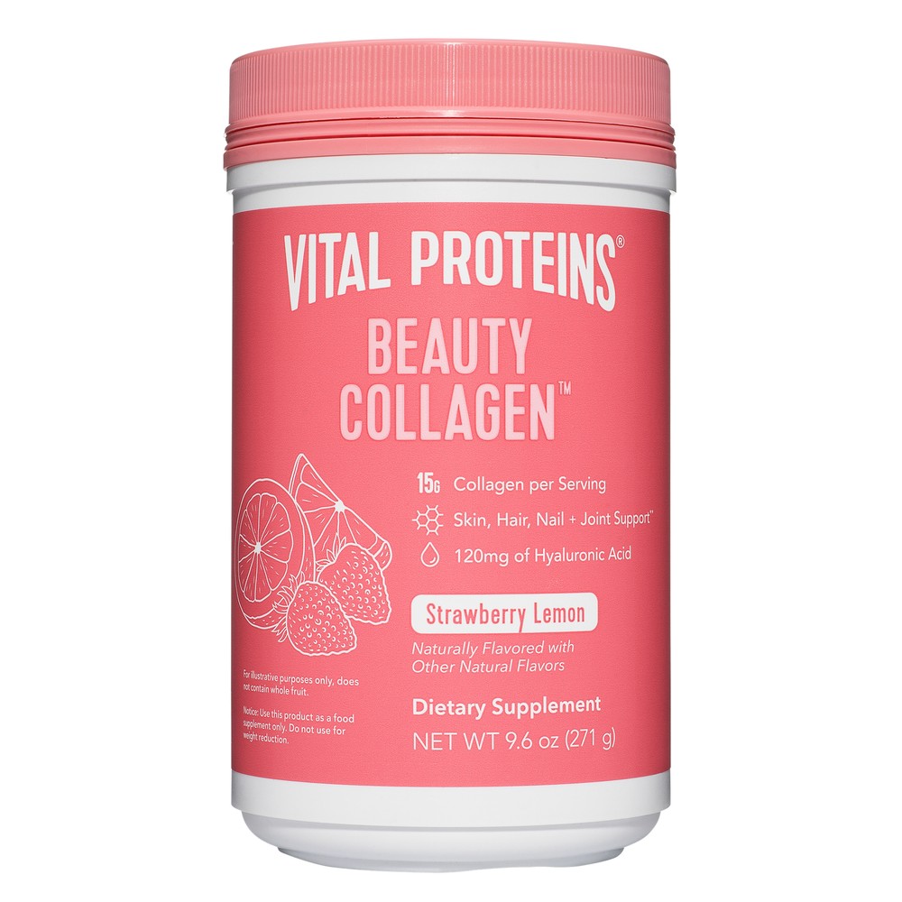 Vital Proteins Beauty Collagen- 15g Collagen- Strawberry Lemon- 9.6oz