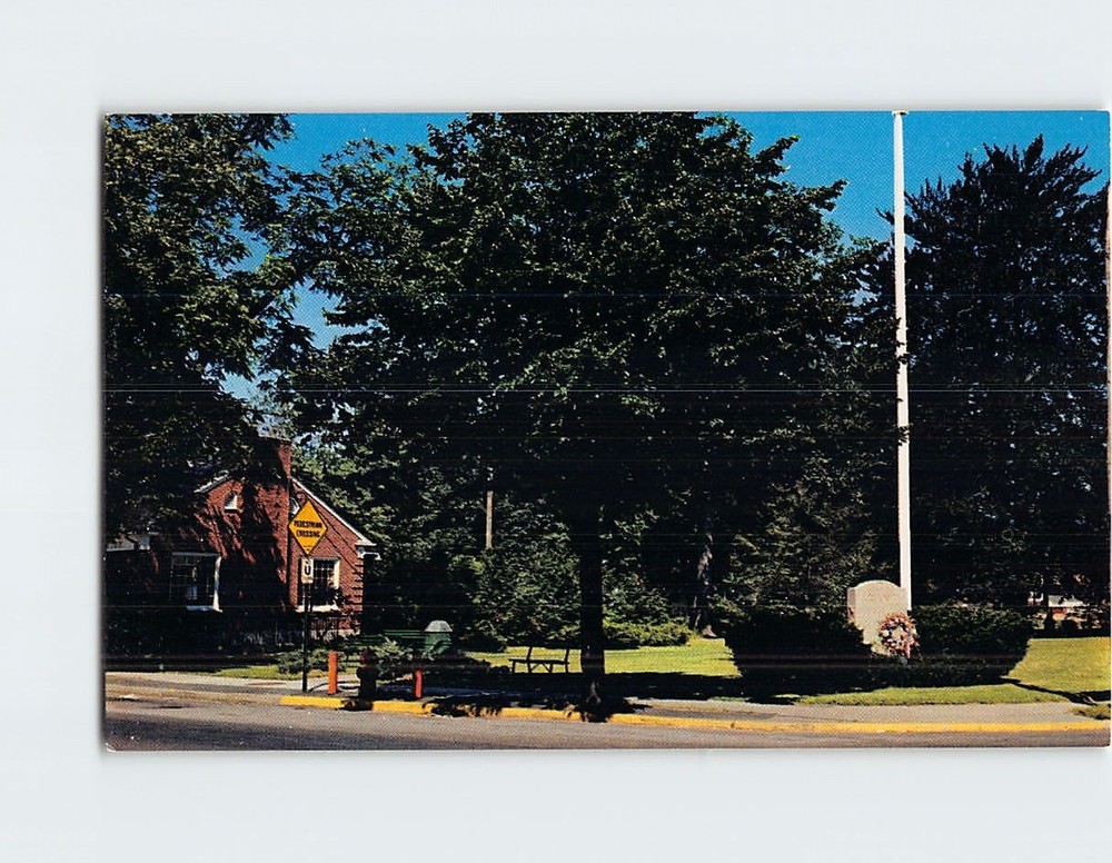 Postcard The Green Niantic Connecticut USA