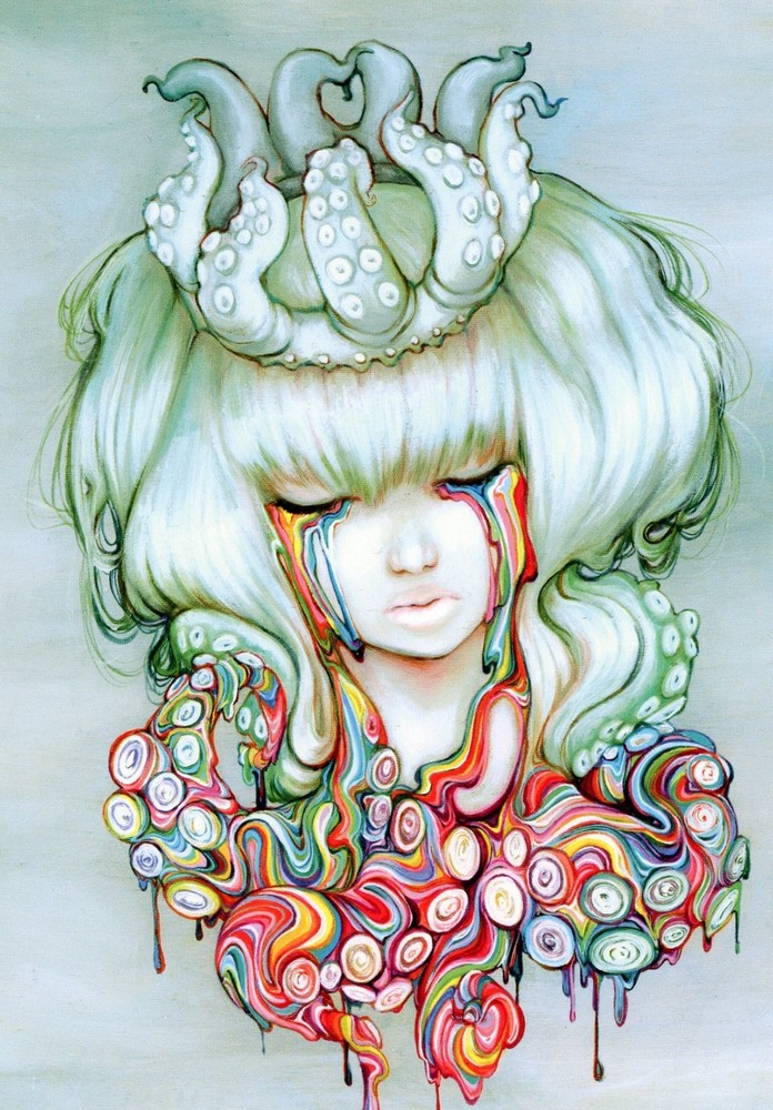 The Dream Melt by Camilla d'Errico, Pop Manga, 2025 --New POSTCARD