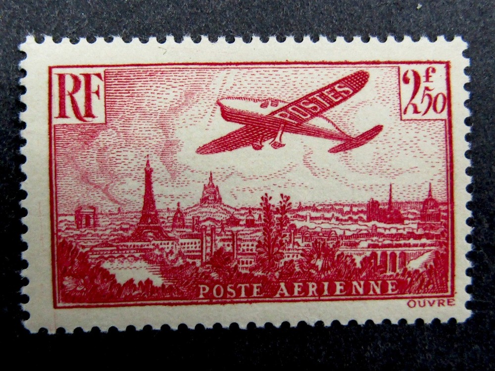 nystamps France Stamp # C11 Mint OG H Y22y3232
