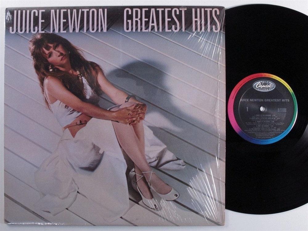 JUICE NEWTON Greatest Hits CAPITOL LP VG++ club edition SHRINK f