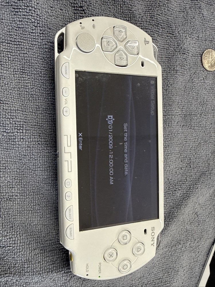 Sony PSP-2001 White Darth Vader Special Edition Don’t Read Games