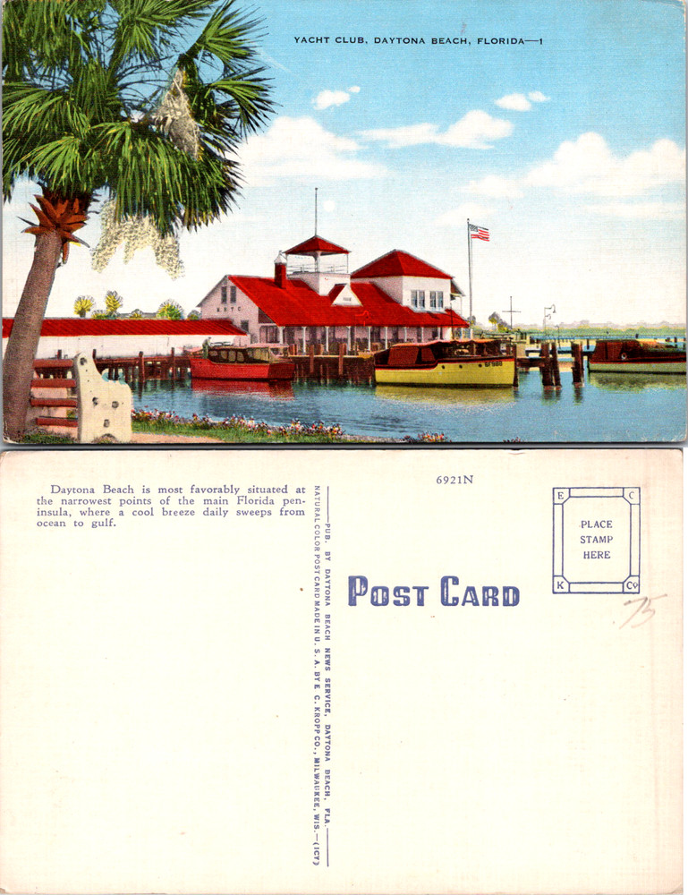 Old Vintage Postcard