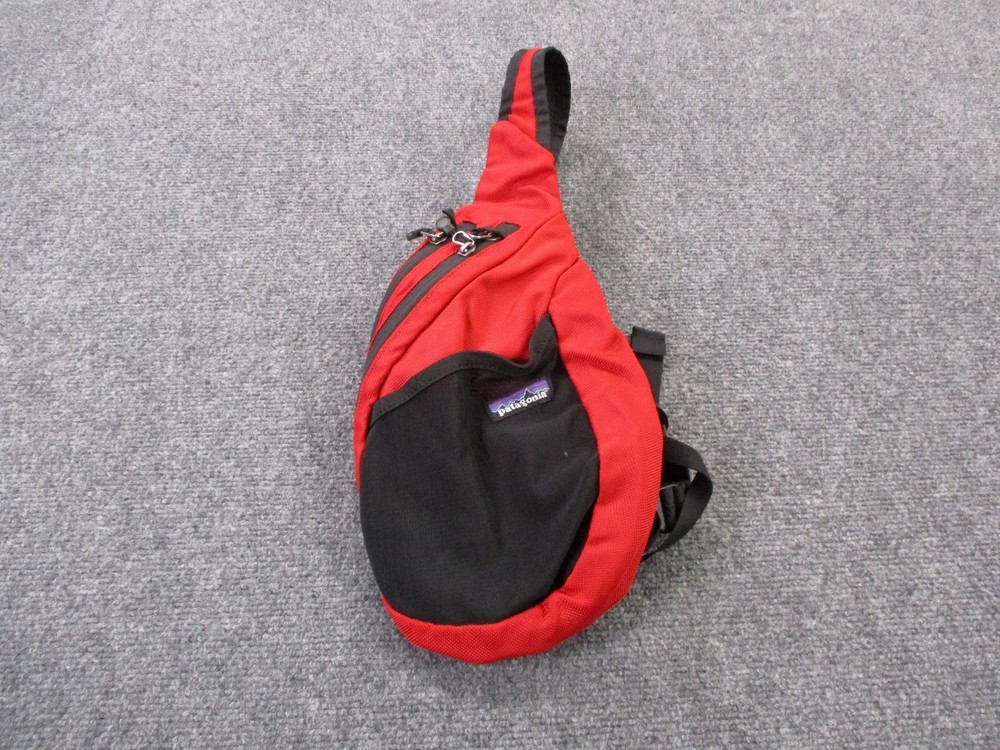 Patagonia Atom Sling Bag Backpack Tech Utility Hiking Work Outdoor Logo 48256