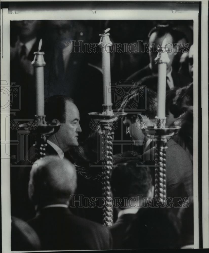 1968 Press Photo Robert F. Kennedy funeral service - mjw02329