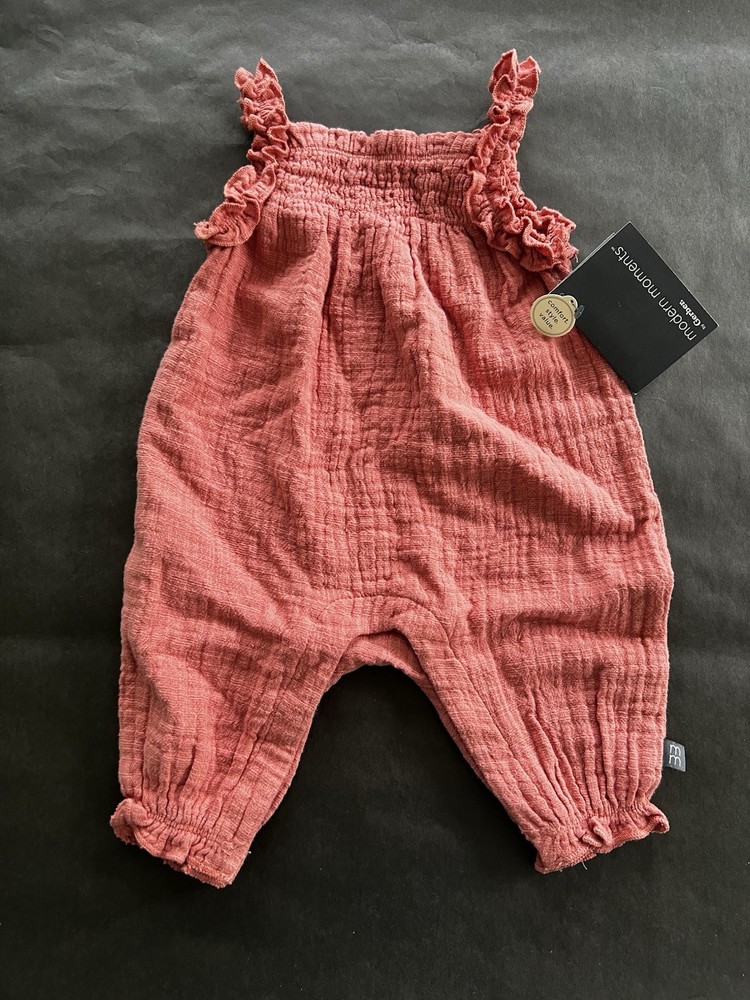 Modern Moments by Gerber Baby Girl Long Leg Romper