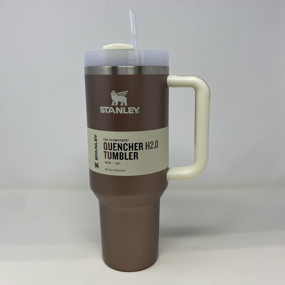 Stanley Quencher H2.0 40oz Tumbler Rose Quartz Glow