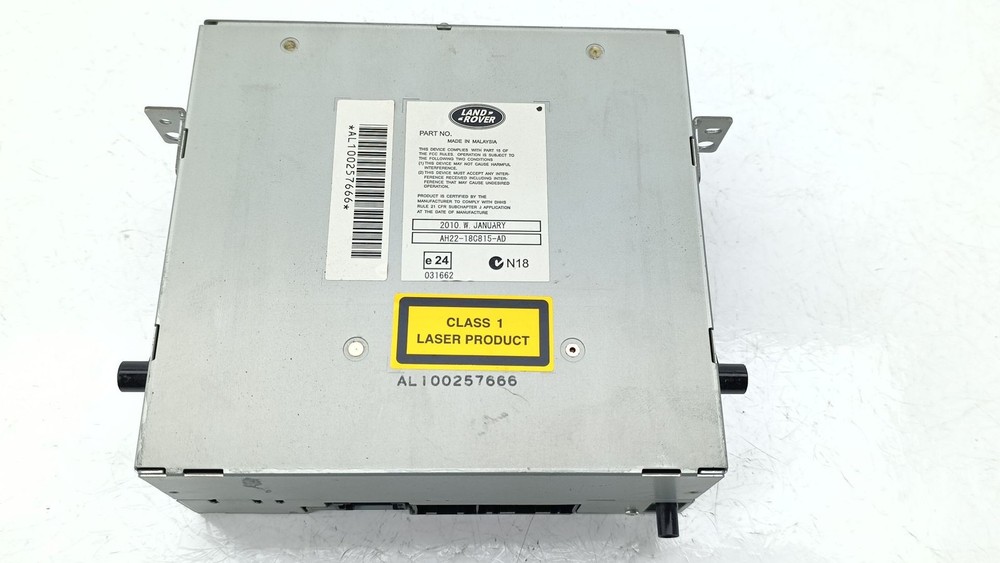 AH2218C815AD AUDIO SYSTEM / CD RADIO / 221609 FOR LAND ROVER DISCOVERY IV L31