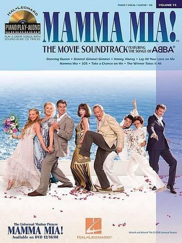 Mamma Mia! - The Movie: Piano Play-Along Volume 73 by Hal Leonard Publishing Cor