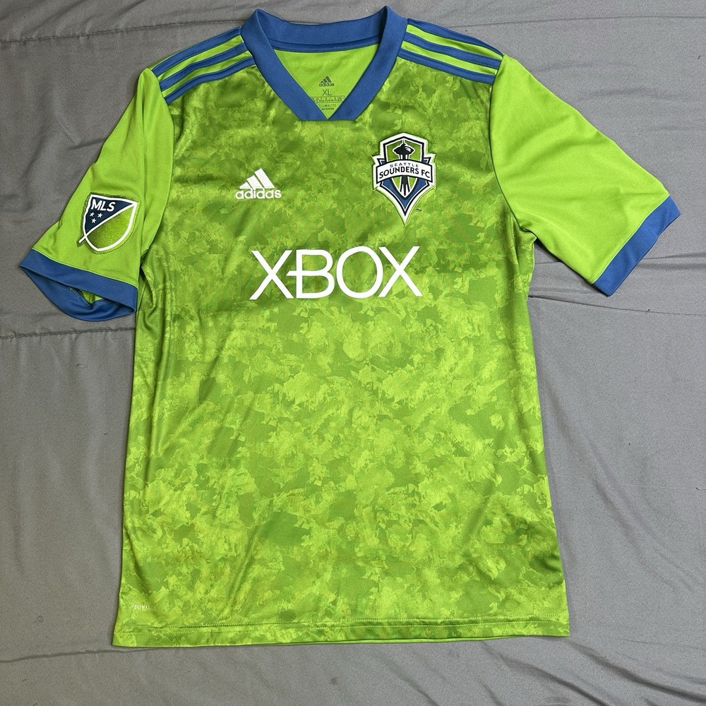 Adidas Xbox Seattle Sounders FC Authentic MLS Soccer Jersey XL Climalite