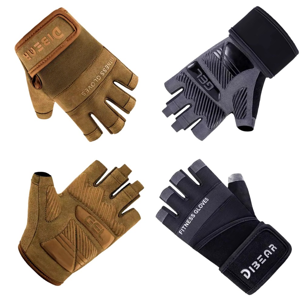 Gym Glove Workout for Men Weight lifting  Wrist Support Lifting Exercise Gloves