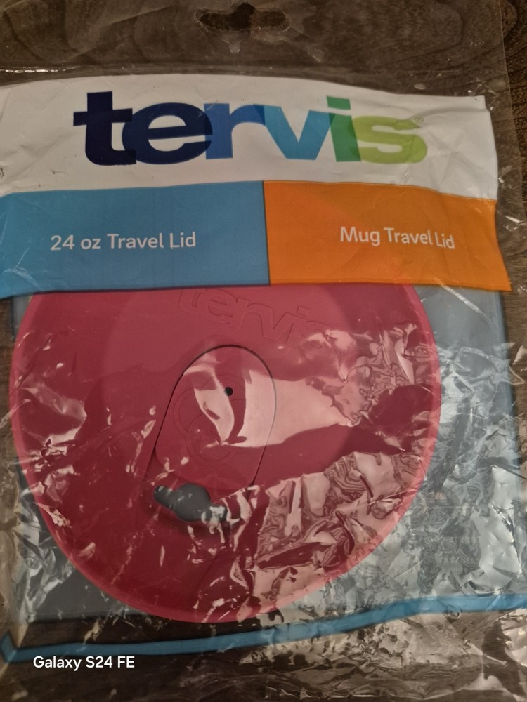 1  Pink Tervis Travel Lid for 24-oz. Insulated Tumbler *NEW*