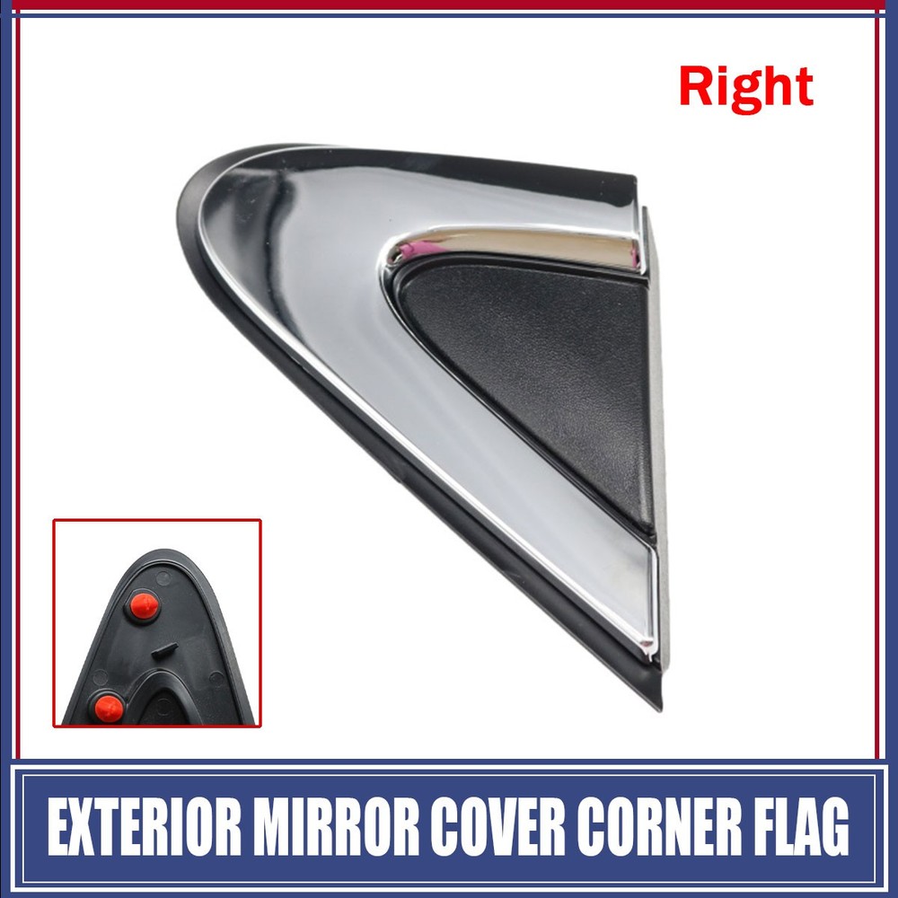 For 2015-2017 Chrysler 200 Front Right Passenger Mirror Flag Cover New
