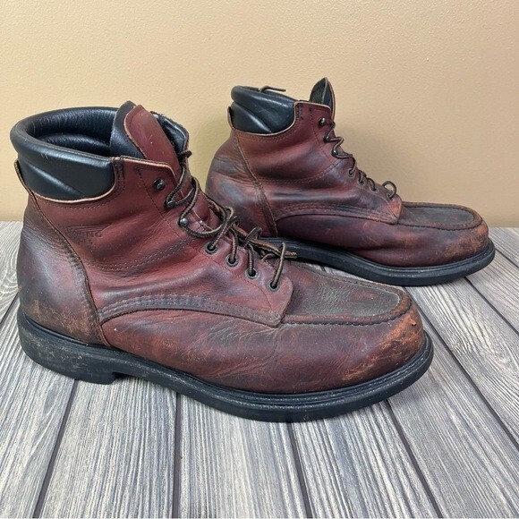 Red Wing Boots Men's Size 14 H Red Leather