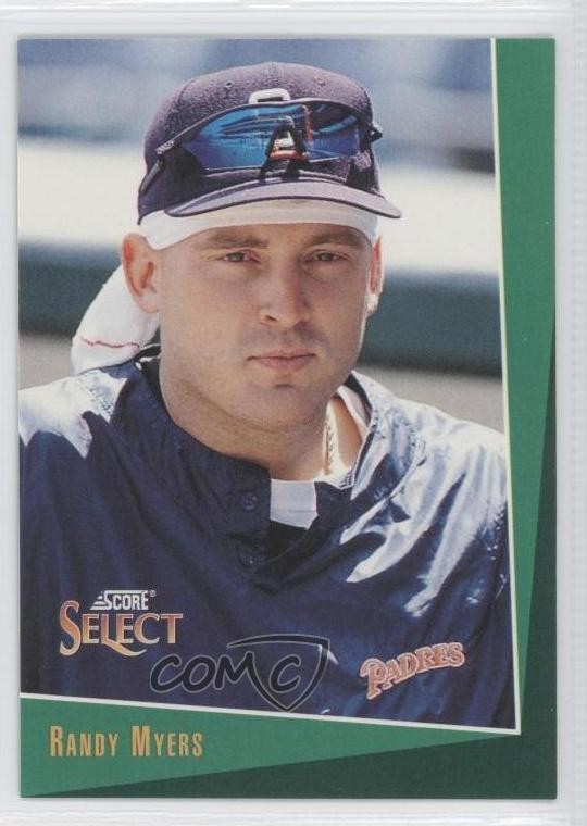 1993 Score Select Randy Myers #215 0c4Fulfilled by COMC - World’s largest consignment service