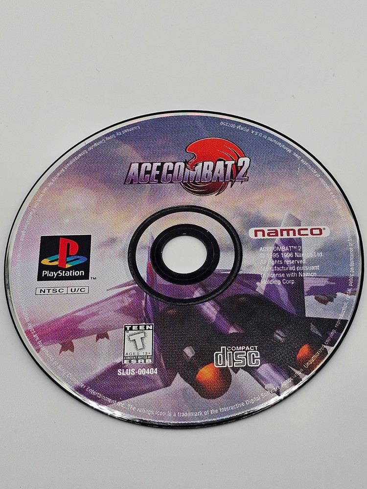 Sony Playstation 1 PS1 Ace Combat 2 Disc Only Tested-image