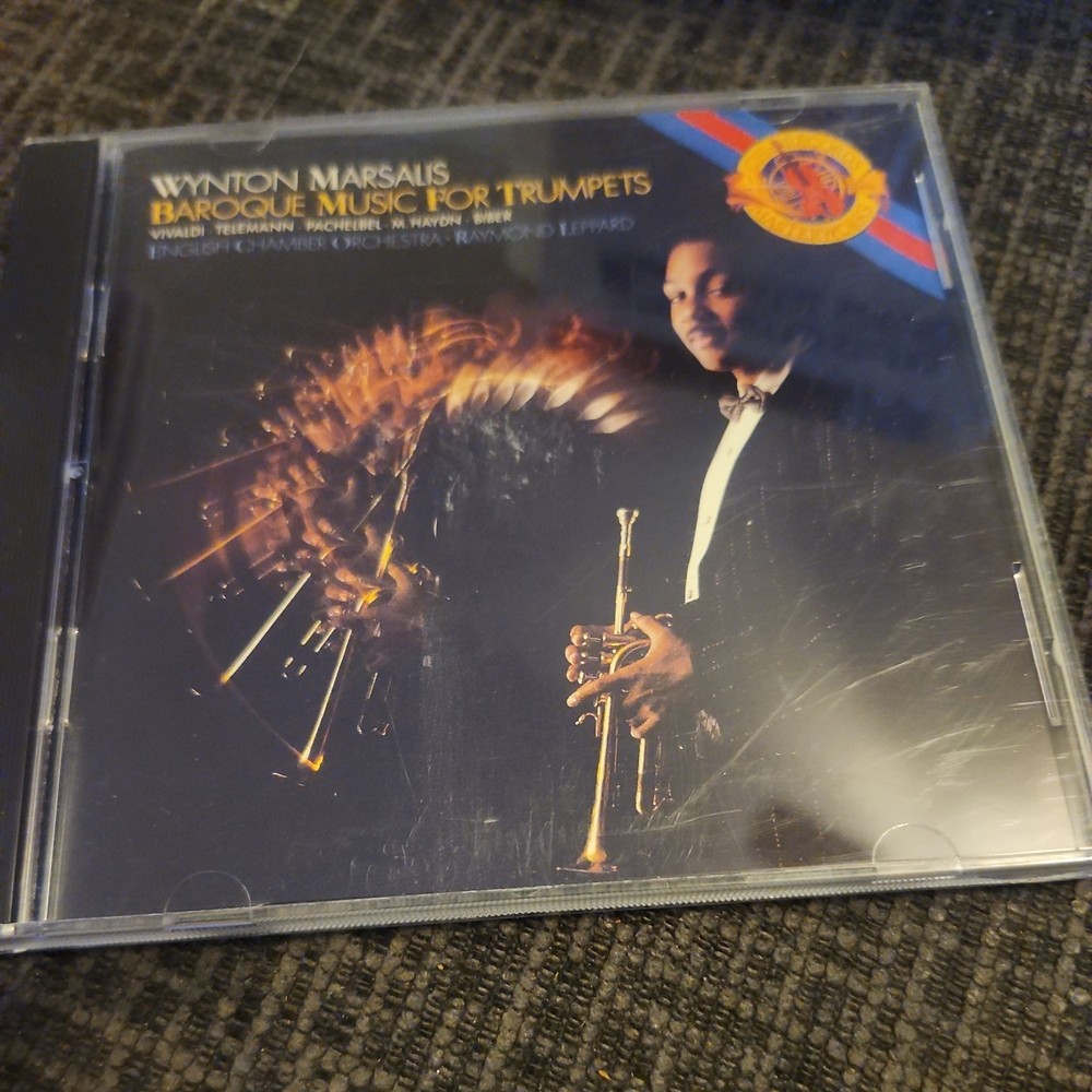 Wynton Marsalis – Baroque Music For Trumpets CD 1988 Classical CBS Masterworks