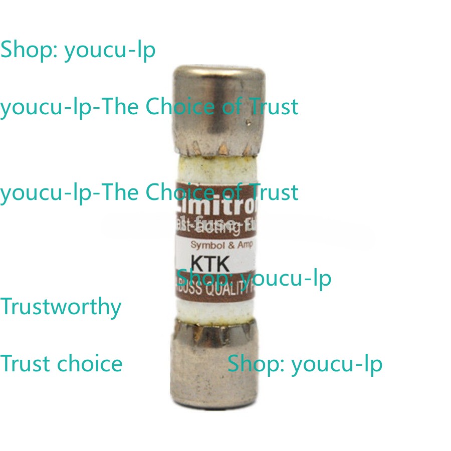 10pcs Bussmann KTK-5 (KTK-5) 5 Amp Fast Acting Supplementary Fuse 600V