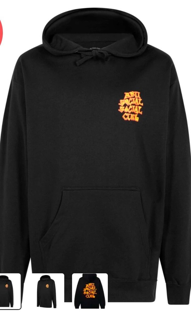 Anti Social Social Club Hoodie New w/ Tags L  (ASSC) 100% Authentic ￼
