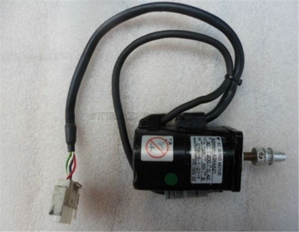 Used 1Pcs Servo Motor SGMAH-A3AAA21 Yaskawa Plc Module kk