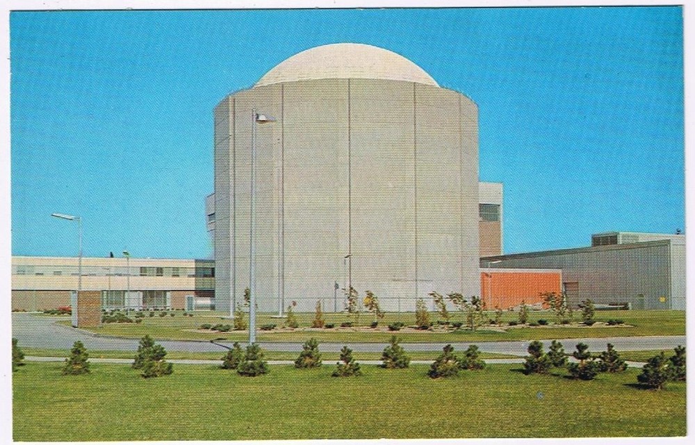 Postcard Douglas Point Nuclear Power Station First CANDU Kincardine Ontario
