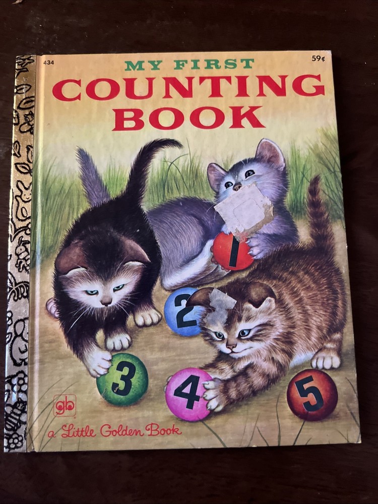My First Counting Book A Little Golden Book Twentieth Printing 1978 by L Moore
