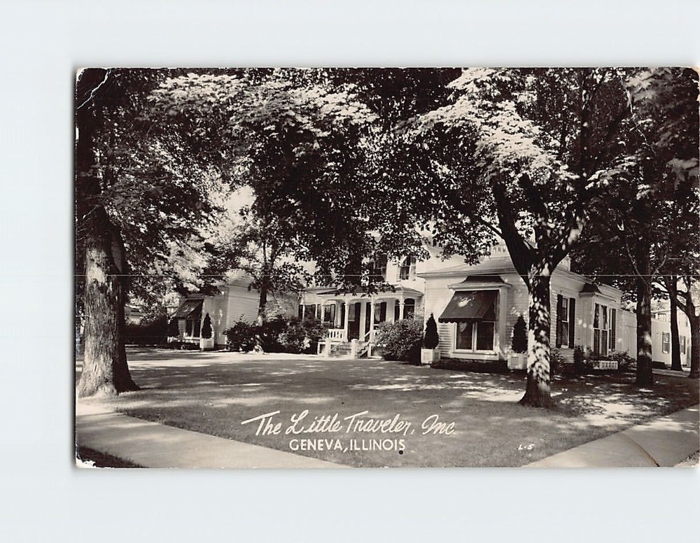 Postcard The Little Traveler Geneva Illinois USA