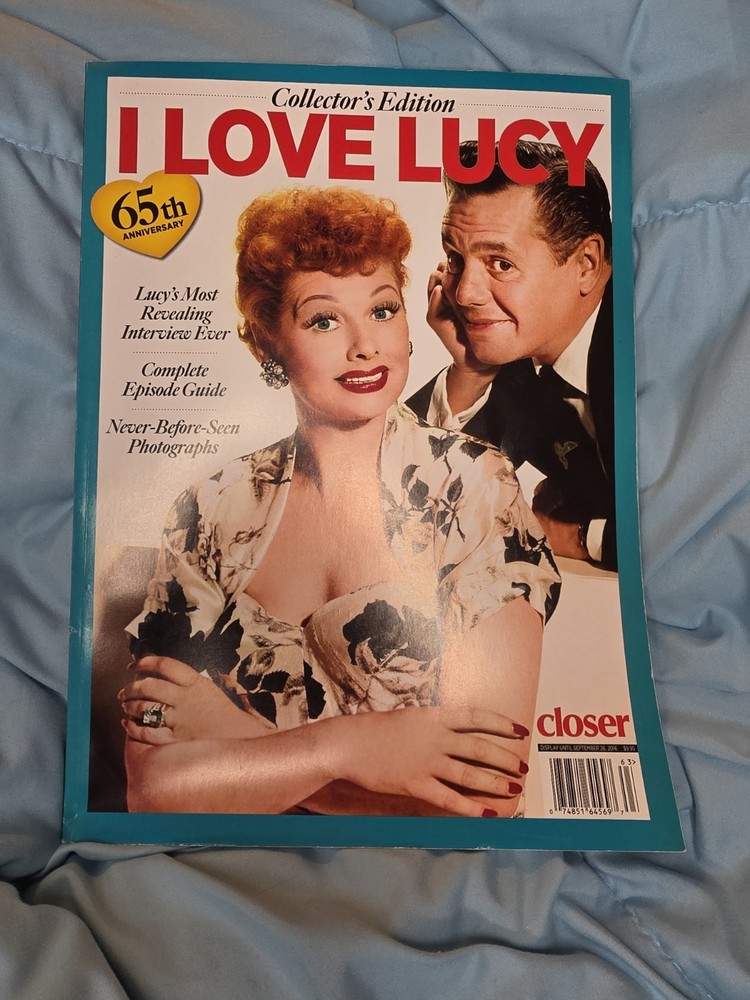 I Love Lucy Collector’s Edition Magazine 65th Anniversary Closer