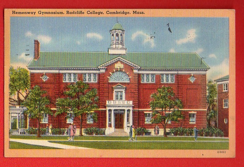 Us Massachusetts - Cambridge, Hemenway Gymnasium, Radcliffe College Pc 556