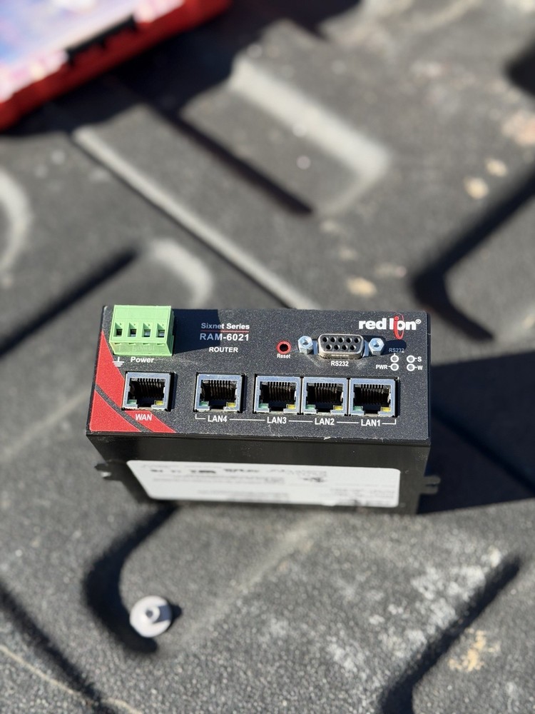 Red Lion Controls BT-6021 Secure Industrial Router RAM-6021