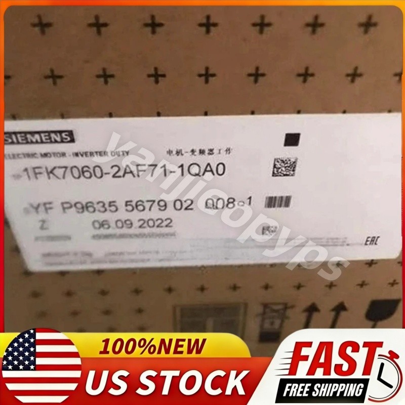 Unopened NEW Siemens 1FK7060-2AF71-1QA0 Servo Motor In Box US Fast Shipping