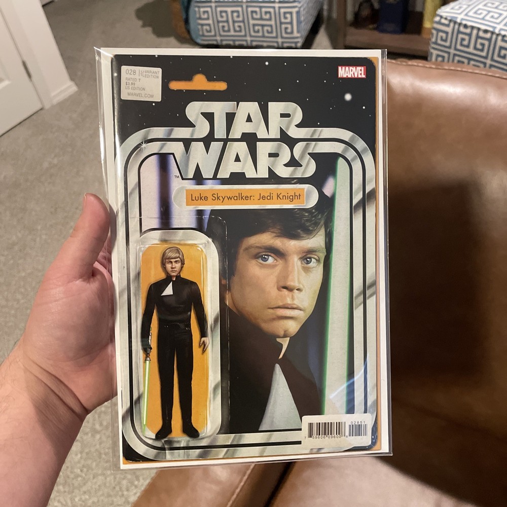 Star Wars 28 Luke Skywalker Action Figure Variant Nm John Tyler Christopher