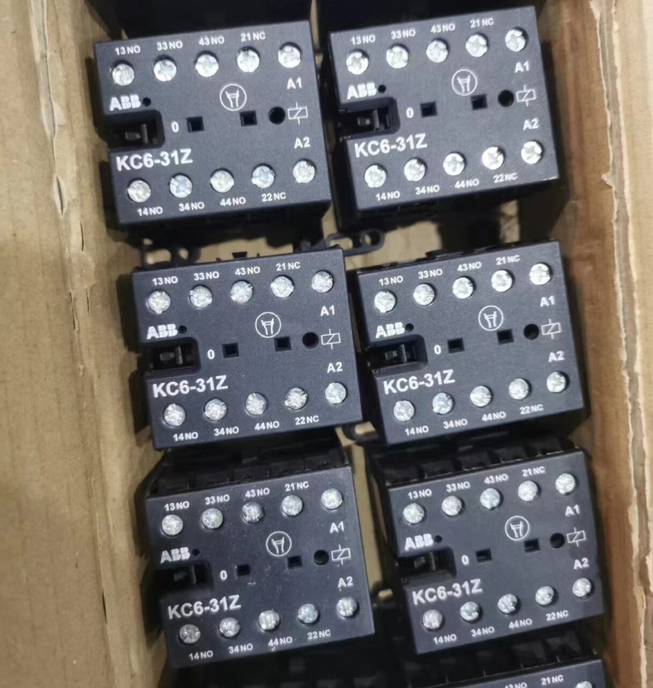 NEW ABB KC6-31Z-01 Mini Contactor Relay 24VDC GJH1213001R0311 1PCS KC6-31Z