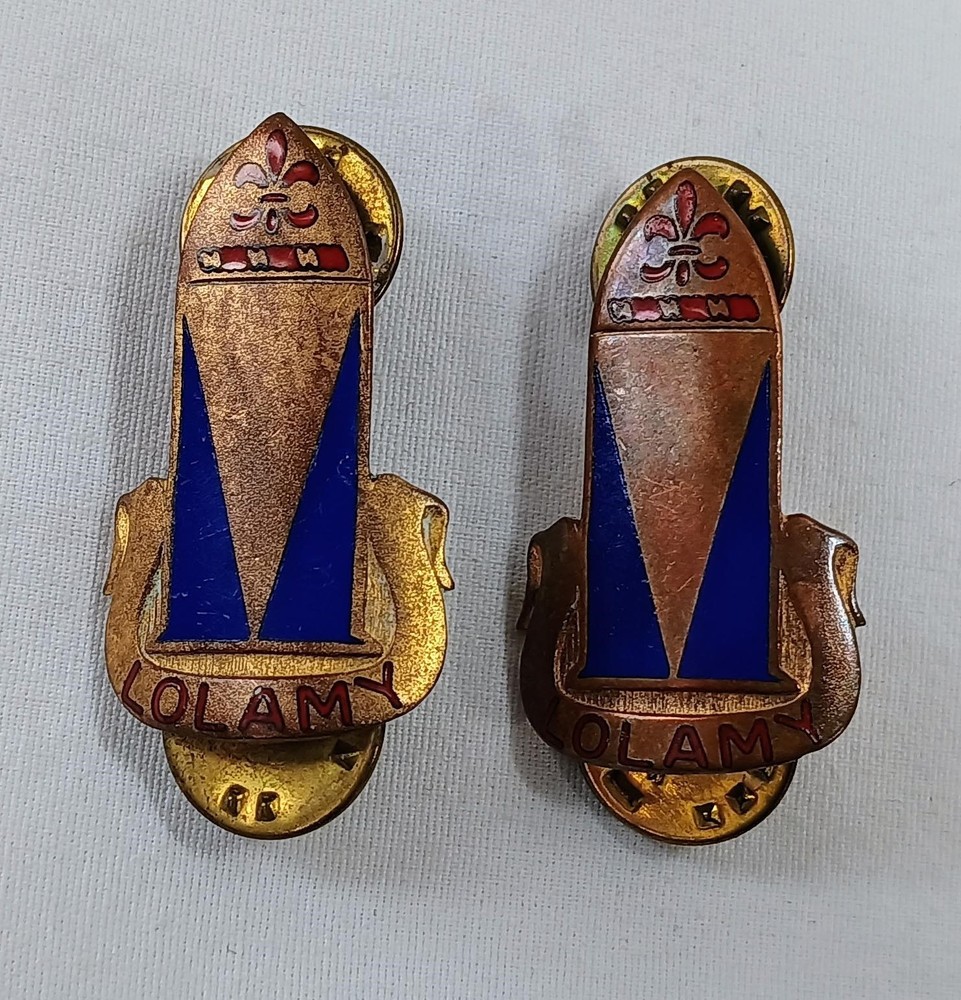 Vintage 68th Air Defense Artillery Unit Crest Insignia Pin US Army Lolamy