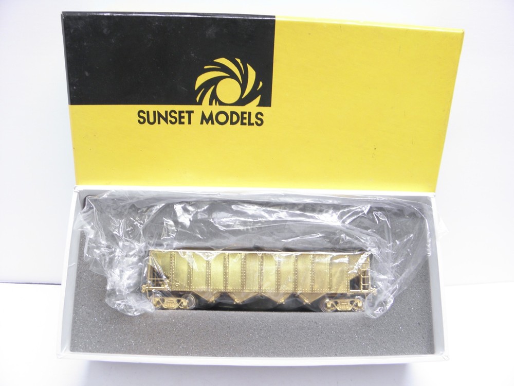 Sunset Models Prr H-21 Brass Hopper - Undecorated - Ho Scale Lot B