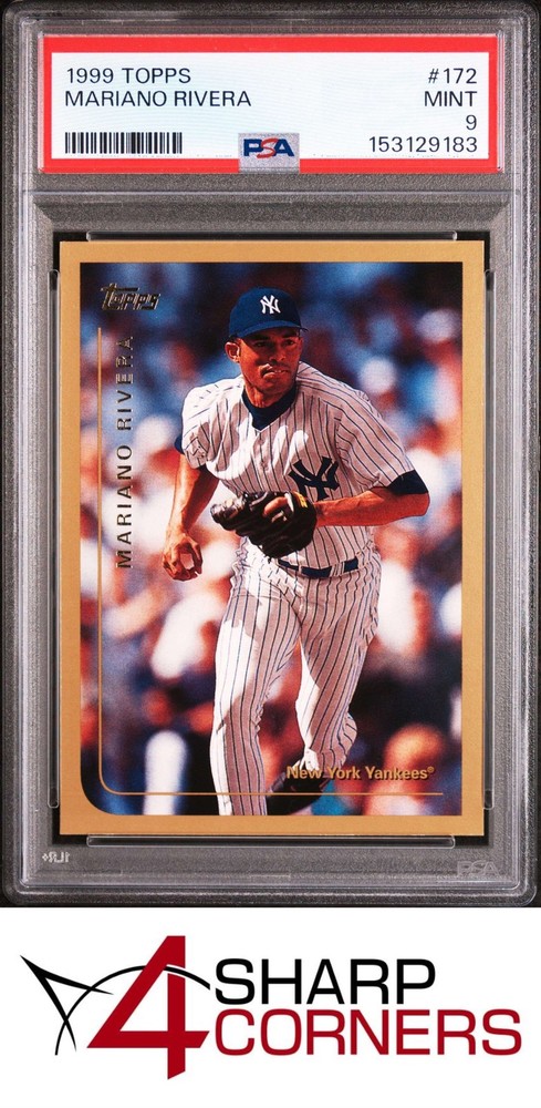 1999 Topps #172 Mariano Rivera Yankees Hof Psa 9Get unbeatable industry-low consignment rates at 4SC!