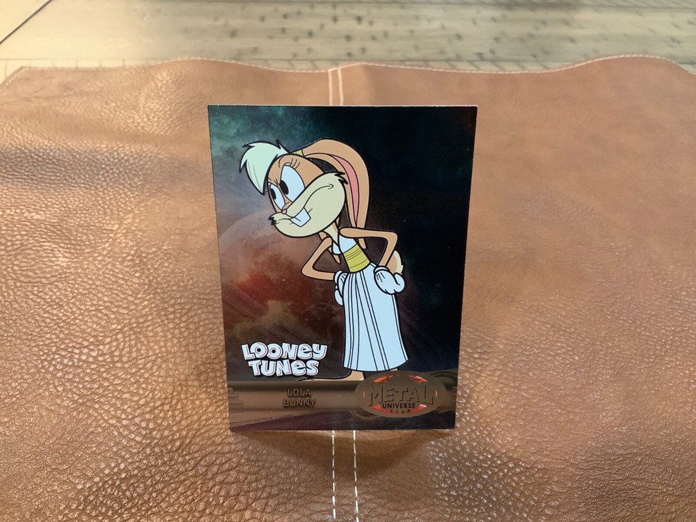 2024 Fleer Retro Looney Tunes Insert Red Metal Universe Rmu-26 Lola Bunny