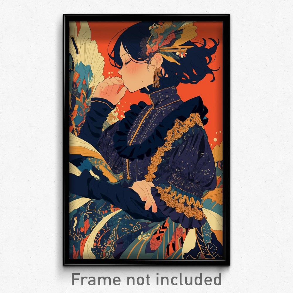 Indonesian Film Art Print - Boy in Frilled Dress Expressing Scorn