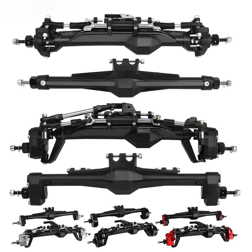 H10 Portal or Straight Front Rear Axle for Vanquish 1/10 RC Crawler Car Upgrade