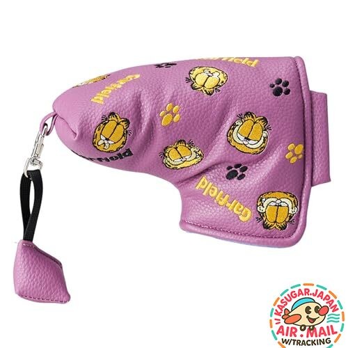 Marushin Garfield Pin Putter Cover Golf fm Japan w/Tracking