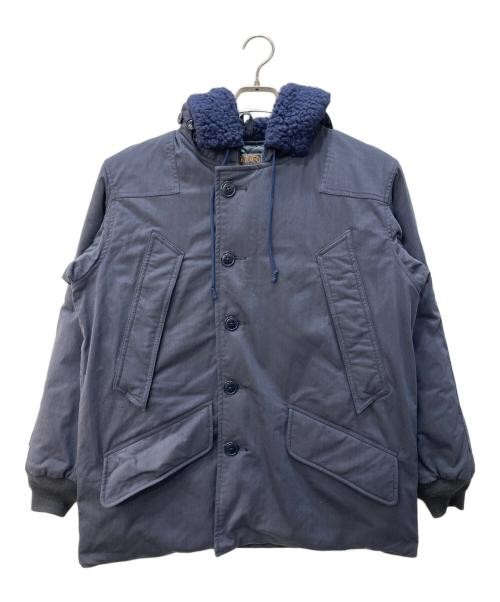 BEAMS      × KOMATSU              flight jacket navy 11-19-0897-139