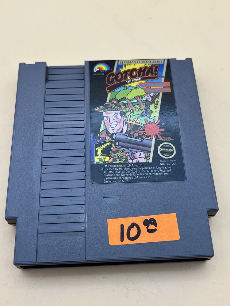 Gotcha! The Sport! NES Nintendo Entertainment System Video Game