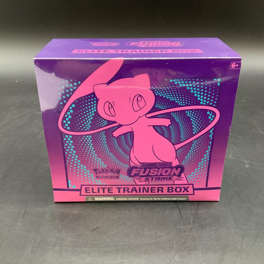 Pokemon TCG Sword & Shield Fusion Strike Elite Trainer Box SEALED ETBPROBSTEIN123 is actively accepting CONSIGNMENTS !!